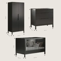 LEDIKANT u00abSOIEu00bb | 60 X 120 CM | ZWART