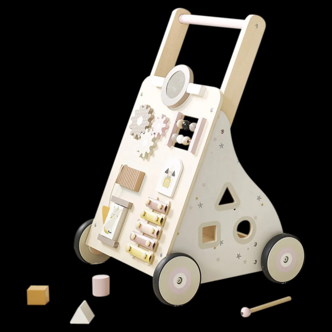 Loopwagen baby - houten loopwagen | Unicorn Lara