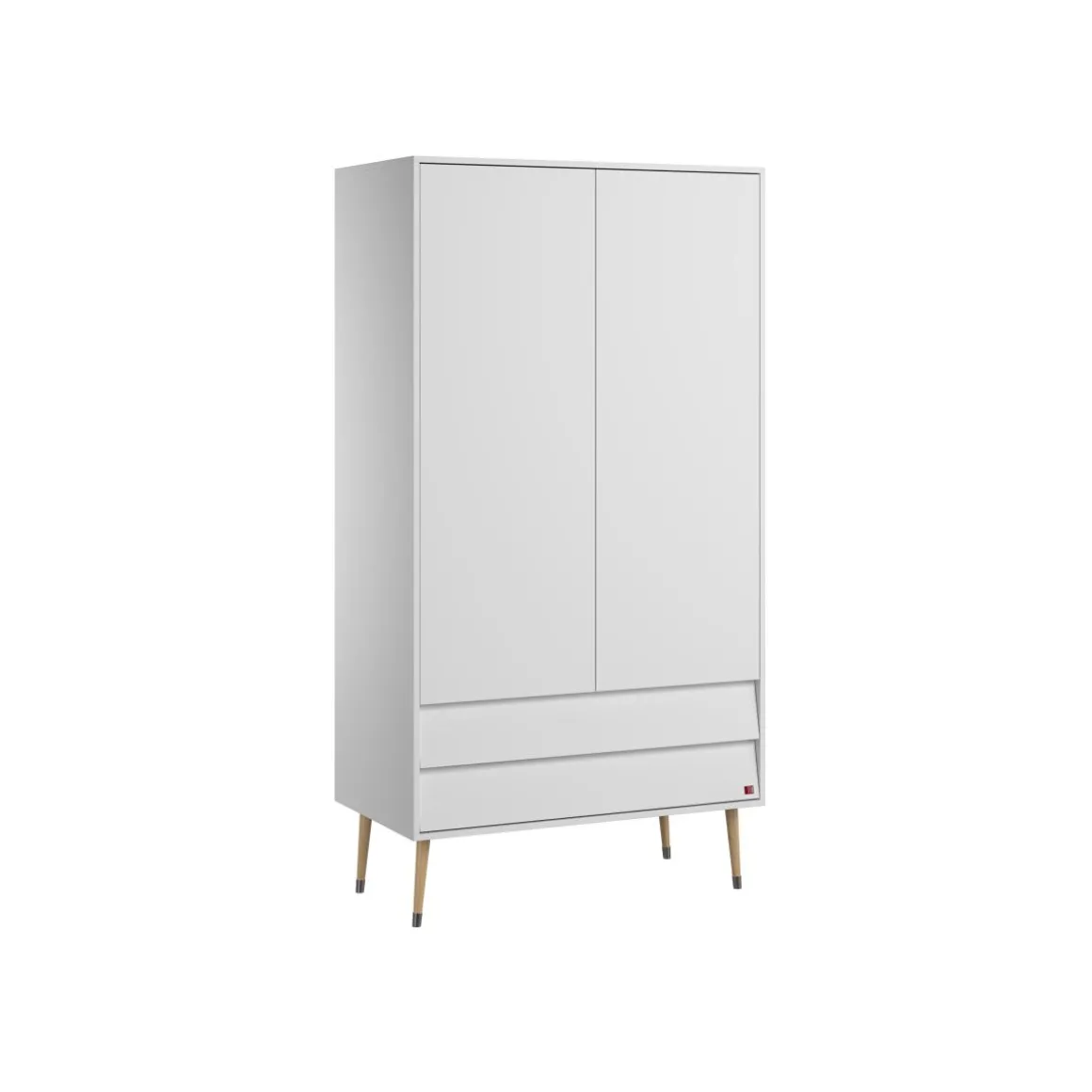 Meegroei ledikant 140x70 u00abBosqueu00bb | Wit