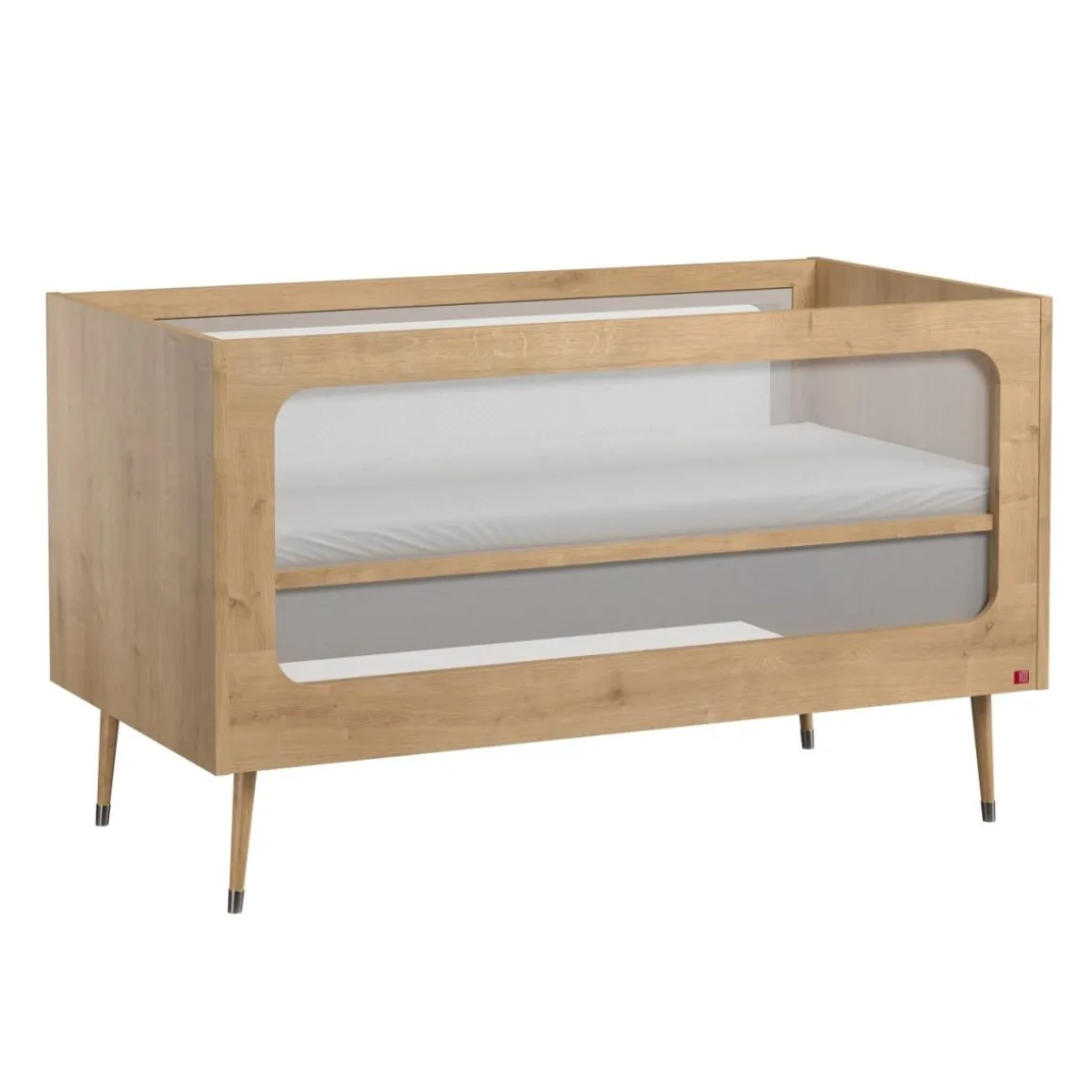 Meegroei ledikant 140x70 u00abBosqueu00bb | Hout