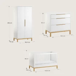 MEEGROEIBED u00abSOIEu00bb | 140X70 CM | WIT