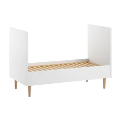 Meegroeibed 140x70cm u00abu00c9TOILEu00bb | Wit