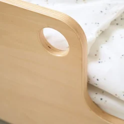 MONTESSORI VLOERBED u00abELLIPSEu00bb | 70 X 140 CM | NATUREL