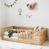 MONTESSORI VLOERBED u00abNIDu00bb | 70 X 140 CM | NATUREL