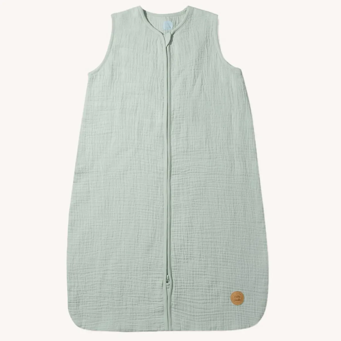MOUWLOZE MOUSSELINE BABY SLAAPZAK | GROEN | 90 CM | 6-18 MAANDEN