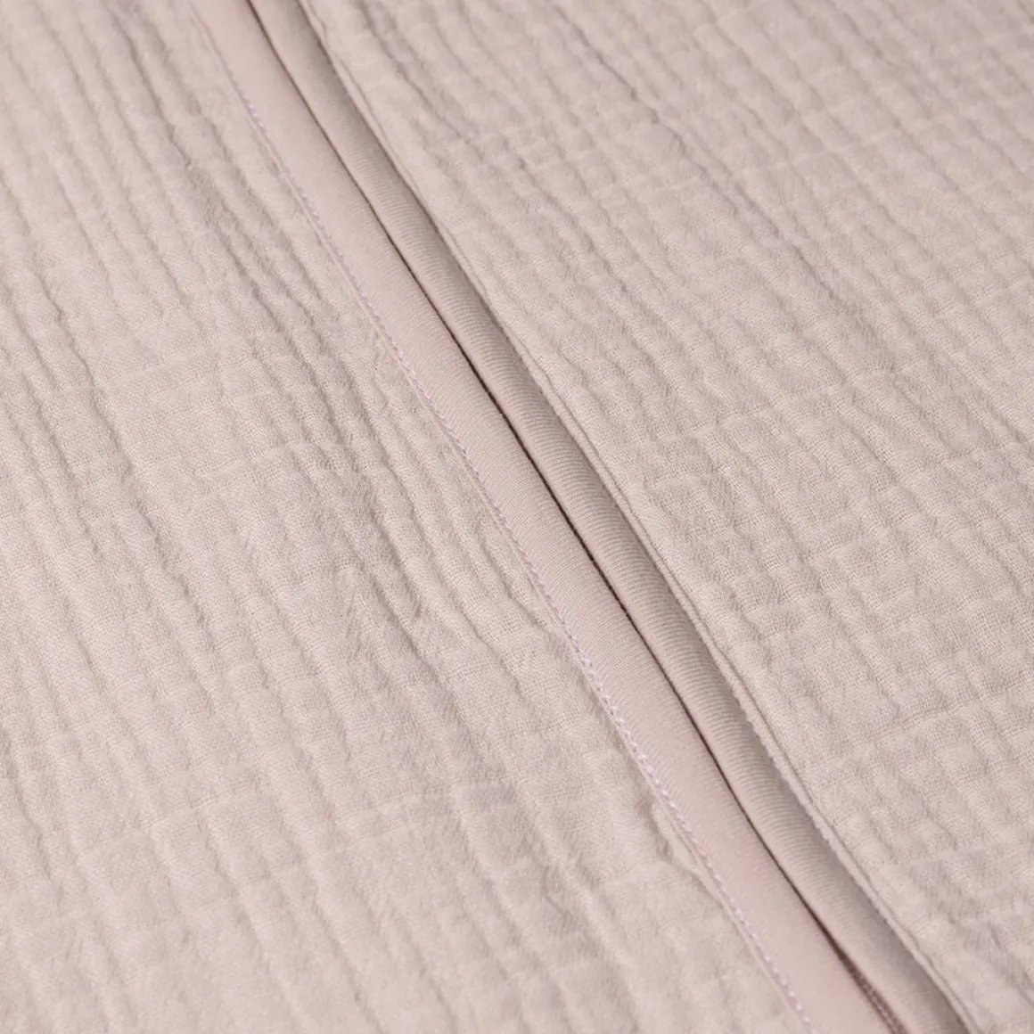 MOUWLOZE MOUSSELINE BABY SLAAPZAK | ROZE | 90 CM | 6-18 MAANDEN