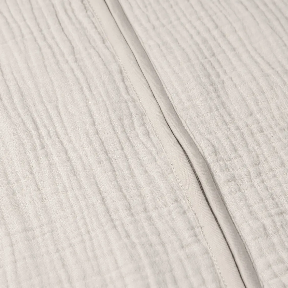MOUWLOZE MOUSSELINE BABY SLAAPZAK | BEIGE | 70 CM | 3-6 MAANDEN
