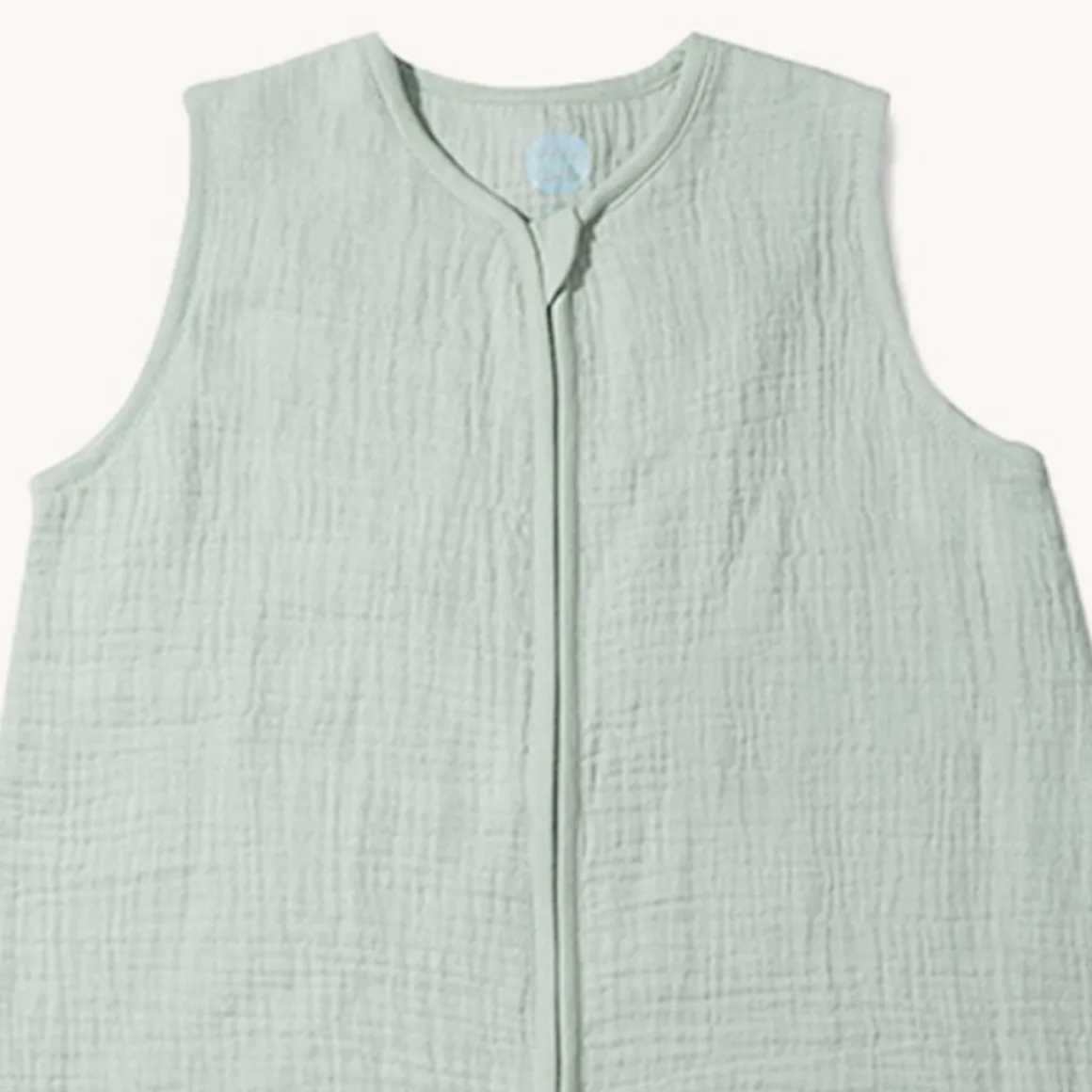 MOUWLOZE MOUSSELINE BABY SLAAPZAK | GROEN | 90 CM | 6-18 MAANDEN