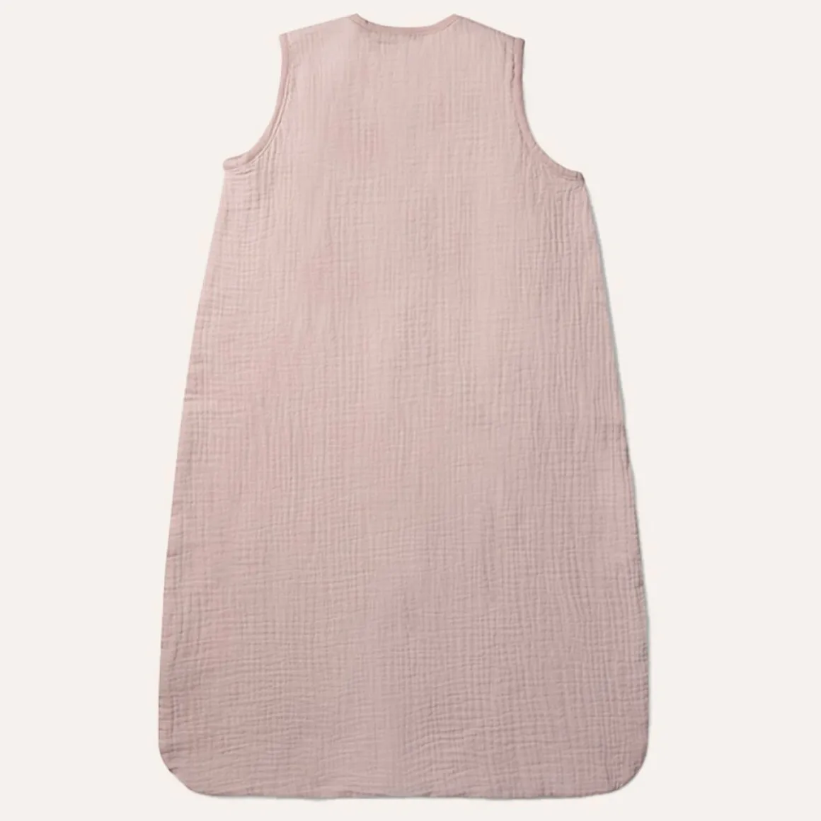 MOUWLOZE MOUSSELINE BABY SLAAPZAK | ROZE | 90 CM | 6-18 MAANDEN