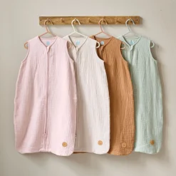 MOUWLOZE MOUSSELINE BABY SLAAPZAK | CARAMEL | 90 CM | 6-18 MAANDEN
