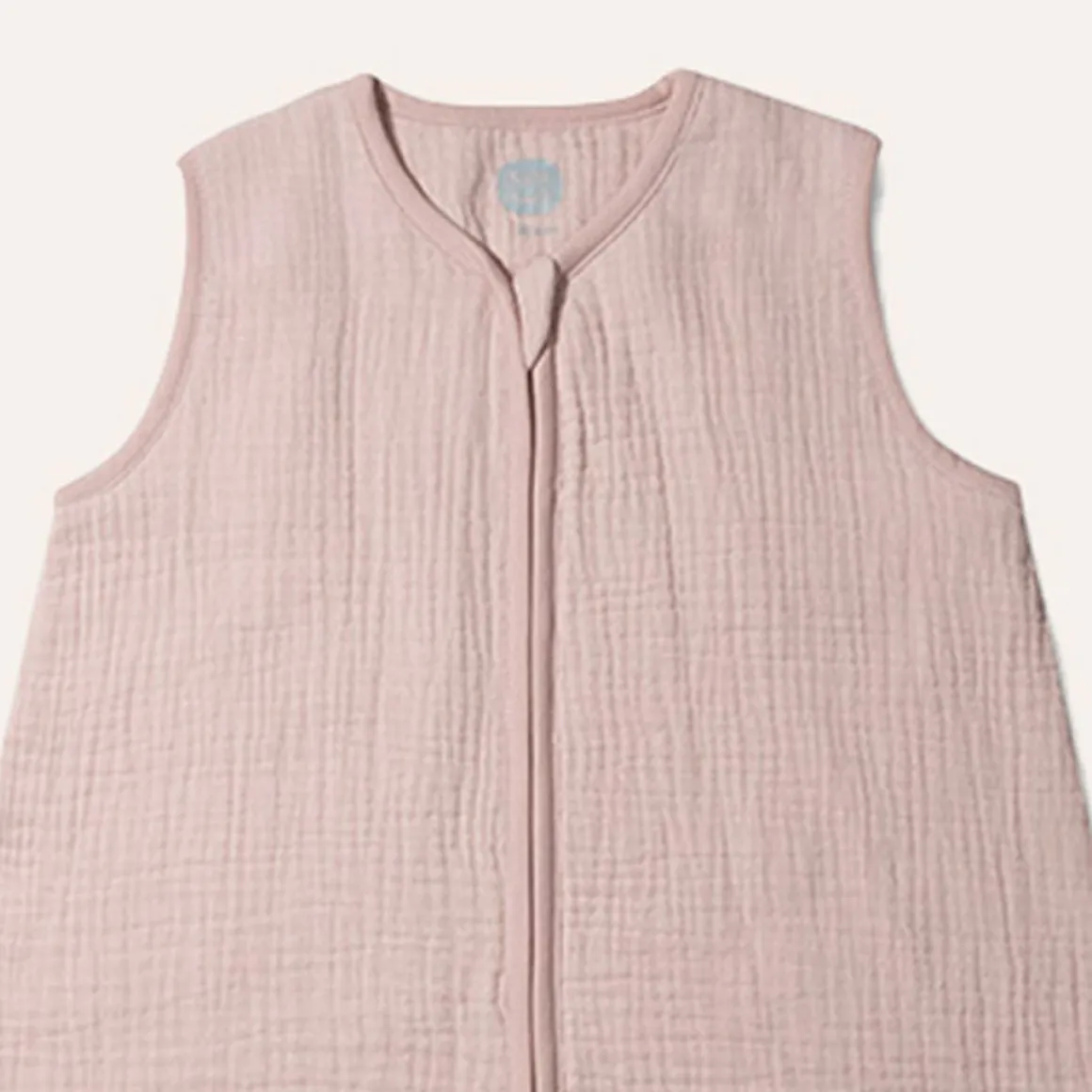 MOUWLOZE MOUSSELINE SLAAPZAK | ROZE | 110 CM | 18-36 MAANDEN