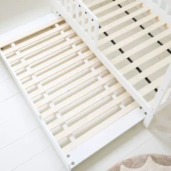 ONDERSCHUIFBED VOOR BEDHUISJE u00abMAISONu00bb (80 X 160 CM ) | WIT