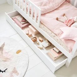 ONDERSCHUIFLADE VOOR BEDHUISJE u00abMAISONu00bb (160 X 80 CM ) | WIT