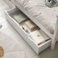 ONDERSCHUIFLADE VOOR KINDERBEDDEN u00abBRUMEu00bb EN u00abMILOu00bb | WIT