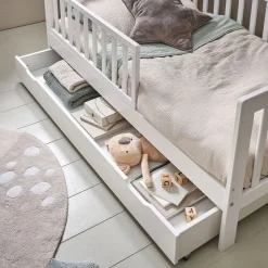 Onderschuiflade voor Meegroei- en Peuterbed 140x70 wit