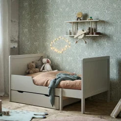 ONDERSCHUIFLADE VOOR MEEGROEIBED / PEUTERBED u00abBRUMEu00bb | GRIJS