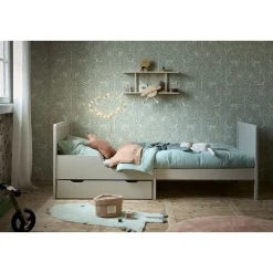 ONDERSCHUIFLADE VOOR MEEGROEIBED / PEUTERBED u00abBRUMEu00bb | GRIJS