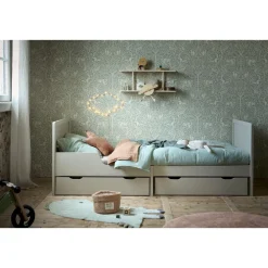 ONDERSCHUIFLADE VOOR MEEGROEIBED / PEUTERBED u00abBRUMEu00bb | GRIJS