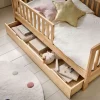 ONDERSCHUIFLADE VOOR PEUTERBED u00abPLUMEu00bb | 140X70 | NATUREL