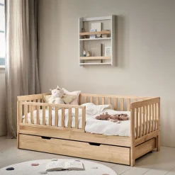 ONDERSCHUIFLADE VOOR PEUTERBED u00abPLUMEu00bb | 140X70 | NATUREL