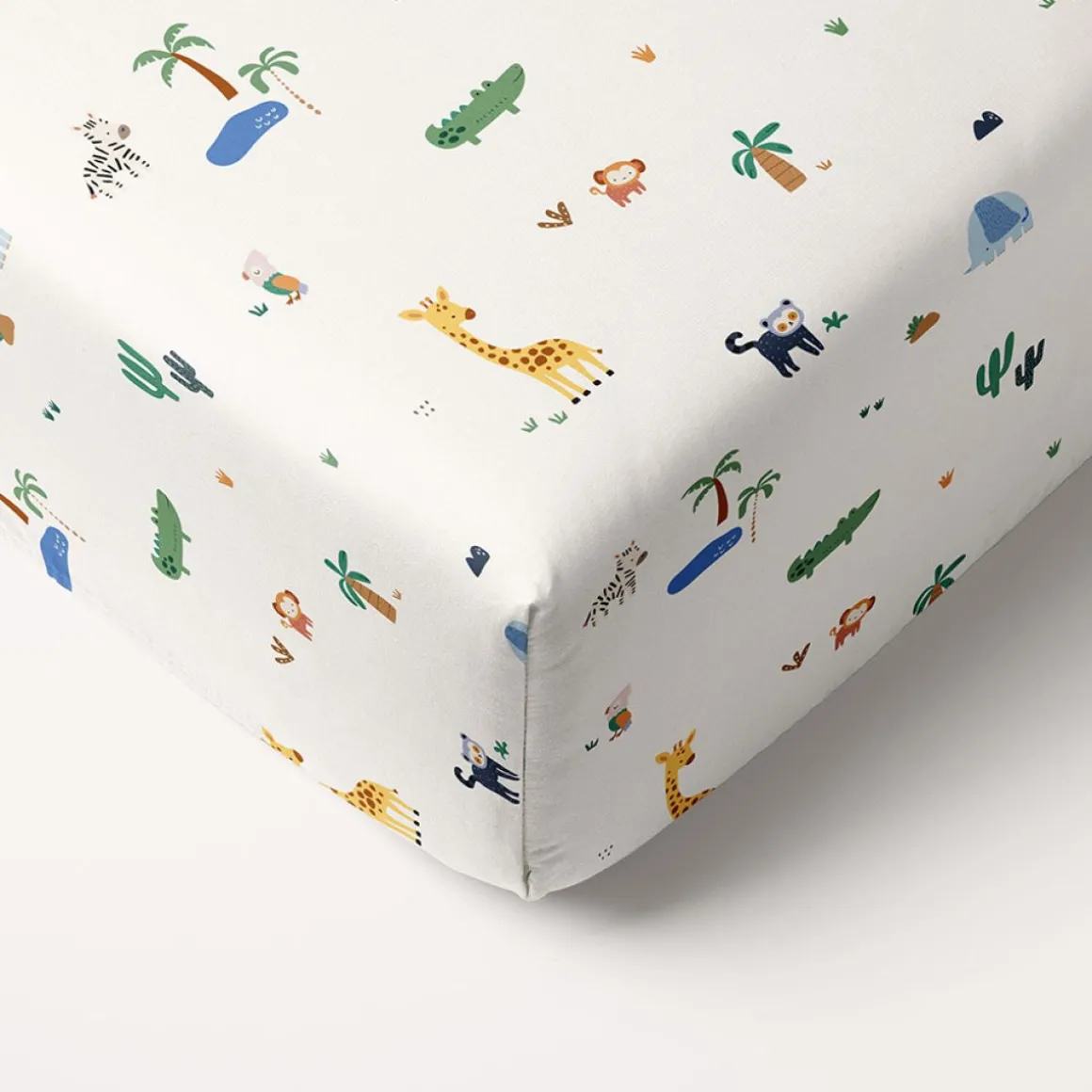 PEUTER HOESLAKEN 70 X 140 CM u00abSAFARIu00bb | WIT