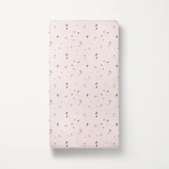 PEUTERBED HOESLAKEN 70x140 CM u00abMERMAIDSu00bb | LICHT OUDROZE