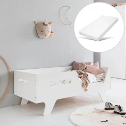 Peuterbed u00abCOLOMBEu00bb 140X70CM WIT