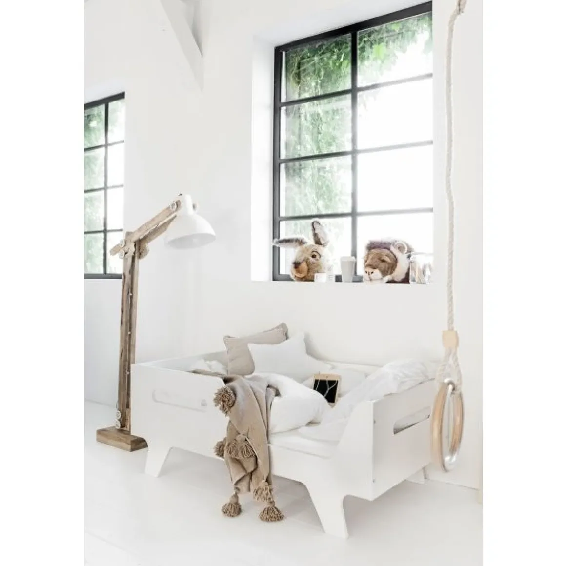 Peuterbed u00abCOLOMBEu00bb 140X70CM WIT