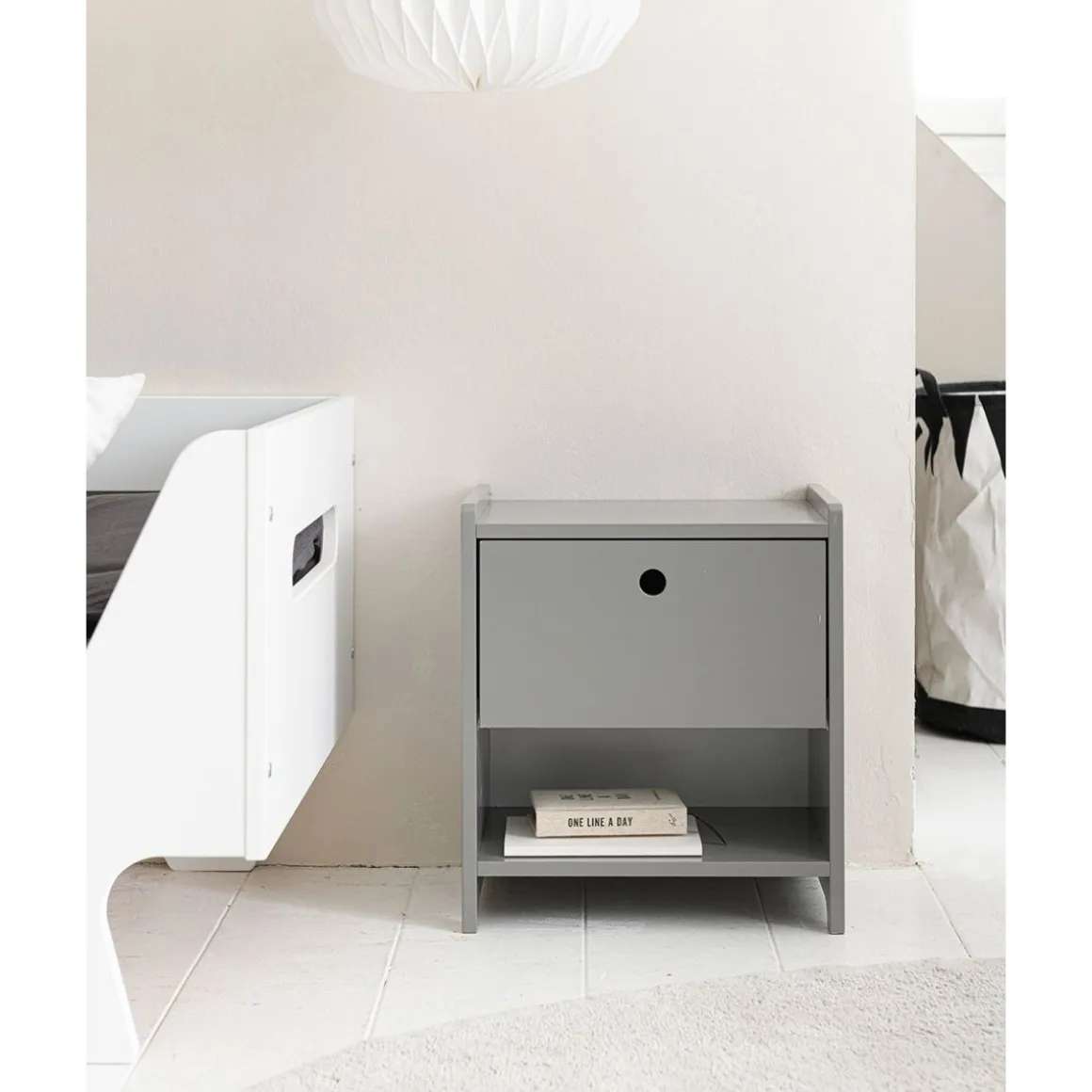 Peuterbed u00abCOLOMBEu00bb 140X70CM WIT