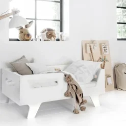 Peuterbed u00abCOLOMBEu00bb 140X70CM WIT