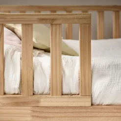 PEUTERBED u00abPLUMEu00bb | 70 X 140 CM | NATUREL
