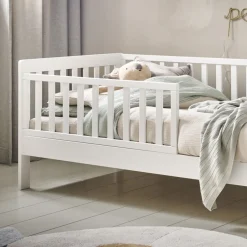 Peuterbed u00abPlumeu00bb 140x70 Wit