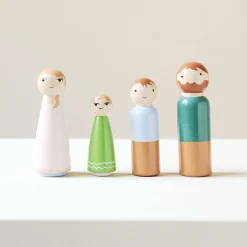 POPPEN VOOR POPPENHUIS | u00abMa Petite Famille Amarantheu00bb