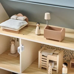 POPPENHUIS MEUBELS VAN HOUT 14-DELIGE SET | u00abCAMPAGNEu00bb