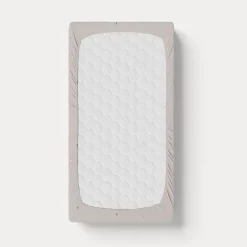 Premium laken voor matras u00abForu00eatu00bb 80x160cm GOTS | Licht grijs