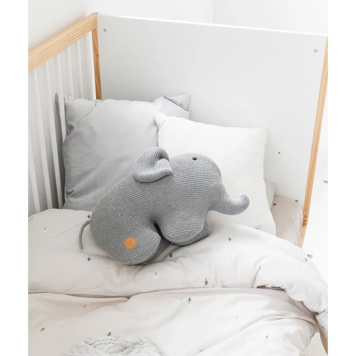 Premium laken voor matras u00abForu00eatu00bb 80x160cm GOTS | Licht grijs