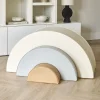 REGENBOOG FOAM BLOKKEN u00abARC EN CIELu00bb | 3-DELIG | PASTEL