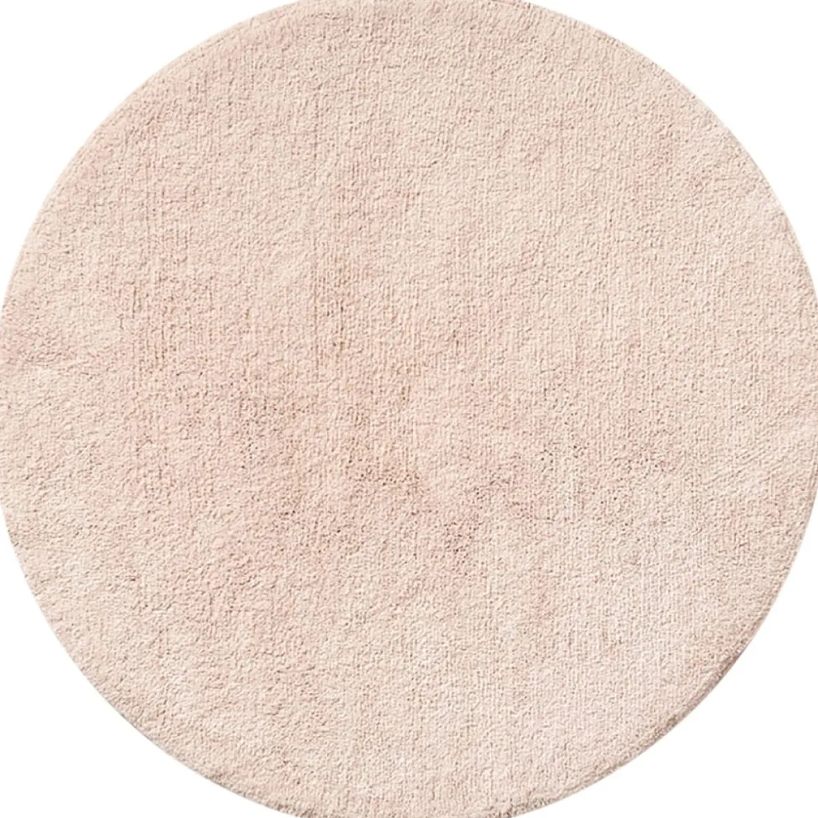Rond vloerkleed kinderkamer, wasbaar u00abCERCLEu00bb u00d8120 cm | Roze