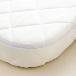 SCHUIMMATRAS MET RONDE HOEKEN VOOR u00abCOCOONu00bb PEUTERBED 70 X 140 CM