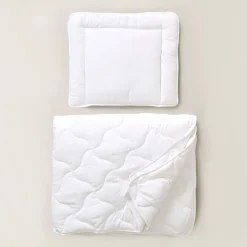 4-SEIZOENEN PEUTERDEKBED MET KUSSEN ANTI-ALLERGISCH | 120 x 150 CM