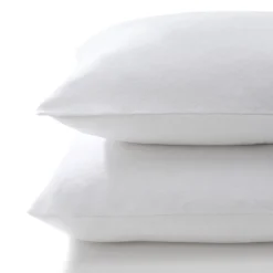 SET VAN 2 MOLTON KUSSENSLOPEN 60 X 70 CM