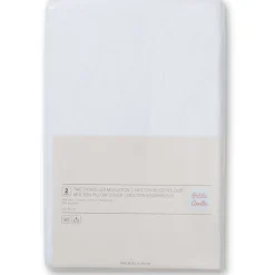 SET VAN 2 MOLTON KUSSENSLOPEN 50 X 60 CM
