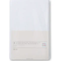 SET VAN 2 MOLTON KUSSENSLOPEN 60 X 70 CM