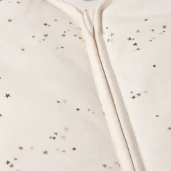 SLAAPZAK MET AFRITSBARE MOUWEN u00abSTARSu00bb | OFF-WHITE | 110 CM | 18-36 MAANDEN