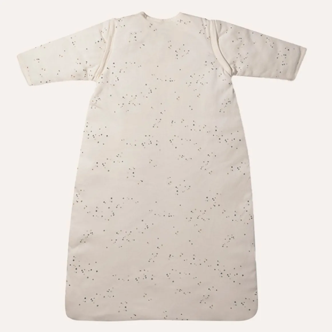SLAAPZAK MET AFRITSBARE MOUWEN u00abSTARSu00bb | OFF-WHITE | 110 CM | 18-36 MAANDEN