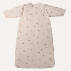 SLAAPZAK MET AFRITSBARE MOUWEN u00abPANSYu00bb | BEIGE-ROZE | 110 CM | 18-36 MAANDEN