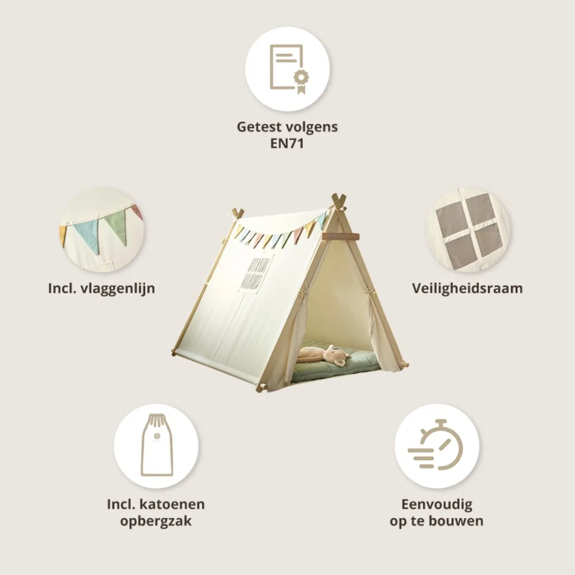 Tipi Speeltent u00abFu00eateu00bb | Off-white