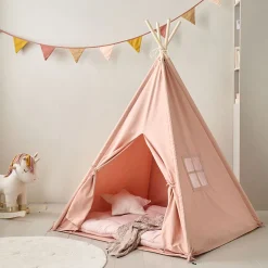 TIPI SPEELTENT u00abu00c9Tu00c9u00bb | 158 CM HOOG | ROZE
