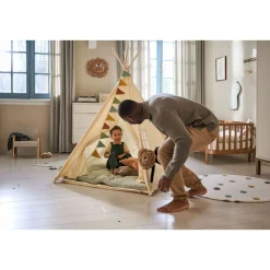 TIPI SPEELTENT u00abu00c9Tu00c9u00bb | 158 CM HOOG | OFF-WHITE