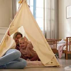 TIPI SPEELTENT u00abu00c9Tu00c9u00bb | 158 CM HOOG | OFF-WHITE
